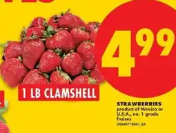 No Frills strawberries offer