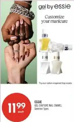 Shoppers Drug Mart essie gel couture nail enamel offer