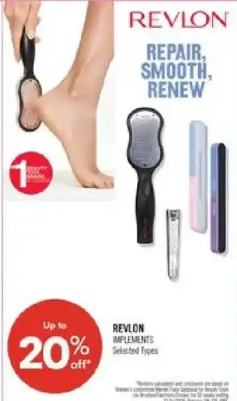 Shoppers Drug Mart Revlon implements offer