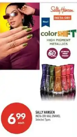 Shoppers Drug Mart Sally Hansen insta-dri nail enamel offer