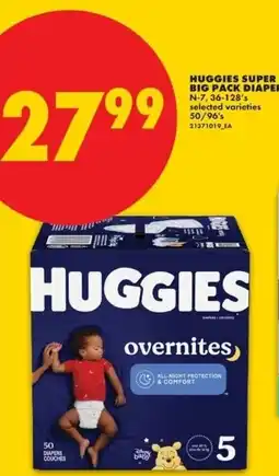 No Frills Huggies overnites offer