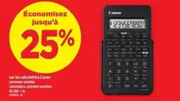 Maxi Canon calculatrice offer