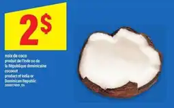 Maxi coconut offer