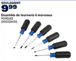 RONA Ensemble de tournevis 6 morceaux offer