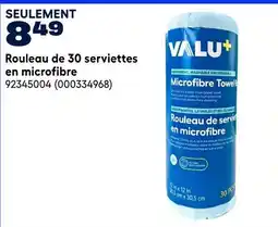 RONA Valu+ microfibre towel roll offer