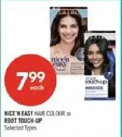 Shoppers Drug Mart Nice'n Easy Hair Colour or Root Touch-Up offer