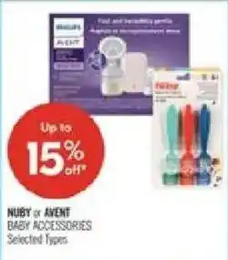 Shoppers Drug Mart Nuby or Avent baby accessories offer