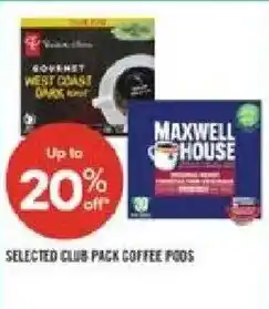 Shoppers Drug Mart Selected club pack coffee pods offer