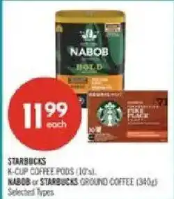 Shoppers Drug Mart starbucks k-cup coffee pods offer