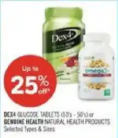 Shoppers Drug Mart Dex4 Glucose Tablets offer