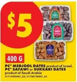 No Frills PC medjool dates offer