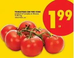 No Frills Tomatoes on the vine offer