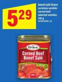 Maxi Grace corned beef boeuf salé offer