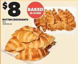 Zehrs Markets Butter croissants offer