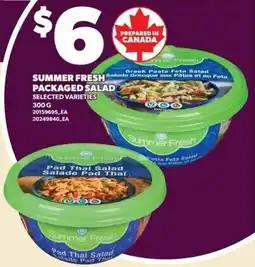 Zehrs Markets Summer Fresh packaged salad offer