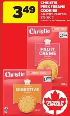 Real Canadian Superstore Christie fruit creme cookies offer