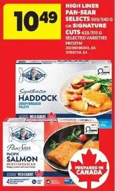 Real Canadian Superstore High Liner pan-sear salmon offer