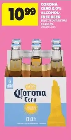 Real Canadian Superstore Corona Cero 0.0% alcohol-free beer offer