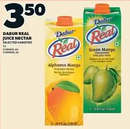 Zehrs Markets Dabur real juice nectar offer