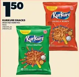 Zehrs Markets Kurkure snacks selected varieties offer