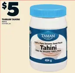 Zehrs Markets Tamam tahini offer
