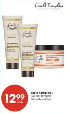 Shoppers Drug Mart Carol's Daughter hair care products offer
