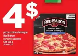 Maxi Red Baron pizza croûte classique offer