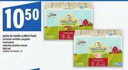 Maxi La Mère Poule meat puree offer