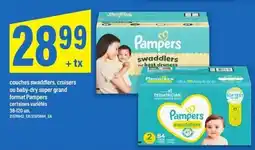 Maxi Pampers swaddlers offer