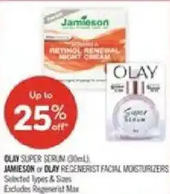 Shoppers Drug Mart Olay super serum offer