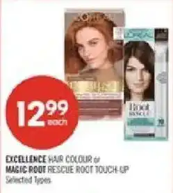 Shoppers Drug Mart L'Oréal Excellence Hair Colour or Magic Root Rescue Root Touch-Up offer