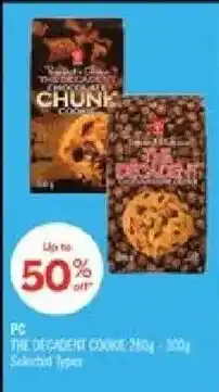 Shoppers Drug Mart PC the decadent cookie offer