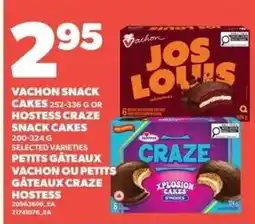 Loblaws Vachon snack cakes offer
