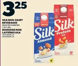 Loblaws Silk non-dairy beverages offer