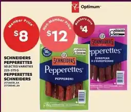 Loblaws Schneiders pepperettes offer