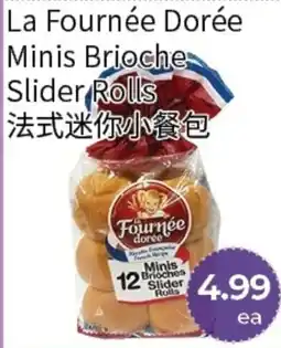FreshWay Foodmart La Fournee Dorée Minis Brioche Slider Rolls offer