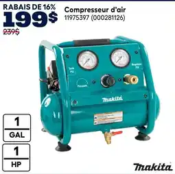 RONA Makita air compressor offer
