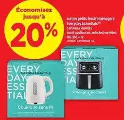 Maxi Everyday Essentials small appliances offer
