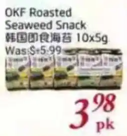 Foody Mart Okf roasted seaweed snack offer