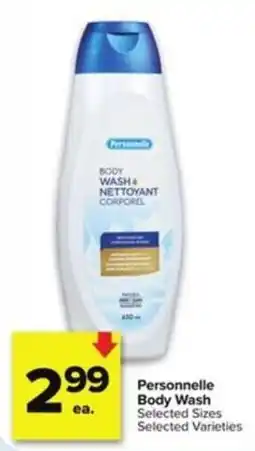Metro Personnelle Body Wash offer