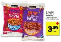 Metro Selection Snacks or Pretzels offer