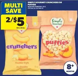 Real Canadian Superstore Simply Gourmet crunchers or puffsies offer