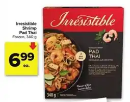 Metro Irresistible shrimp pad thai offer