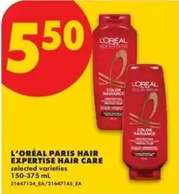 No Frills L'Oréal Paris hair expertise hair care offer