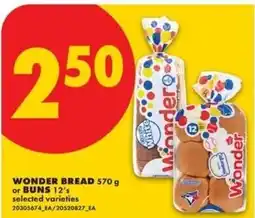 No Frills Wonder bread offer