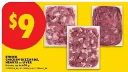 No Frills Etnico chicken gizzards, hearts or liver offer