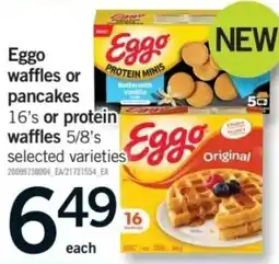 Fortinos eggo waffles or pancakes offer