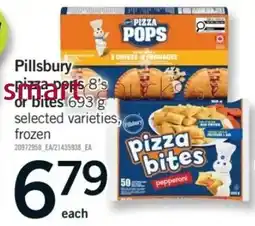 Fortinos Pillsbury pizza bites offer
