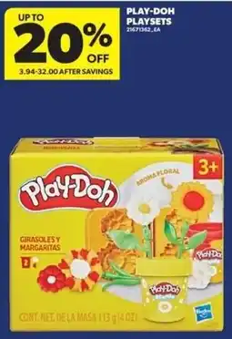 Real Canadian Superstore Play-Doh playsets offer