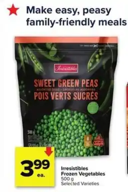 Metro Irresistibles Frozen Vegetables offer
